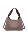 Jen & Co. Adrianne Soft Hobo W/ Inner Bag In Rosewood