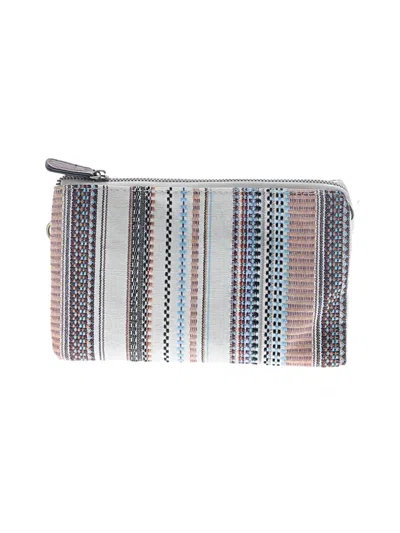 Pre-owned Jen & Co. Clutch In Silver