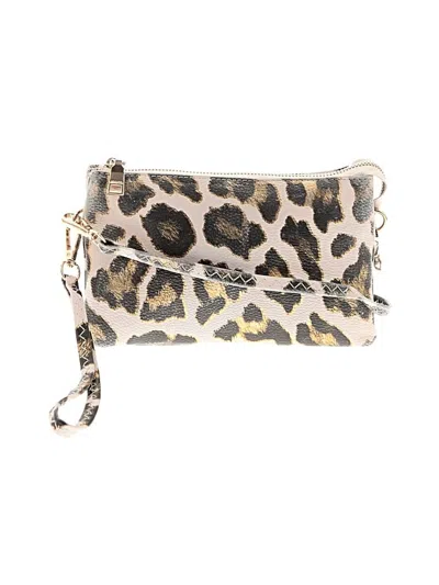 Pre-owned Jen & Co. Crossbody Bag In Gray