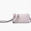 Jen & Co. Crossbody Wristlet Clutch In Cool Pink In Multi