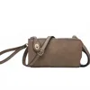 Jen & Co. Crossbody Wristlet Clutch With Twist Lock Closure In Khaki In Green