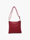 Jen & Co. Emma Purse In Wine In Pink