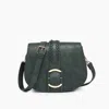 Jen & Co. Georgie Crossbody Bag In Hunter Green In Green