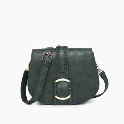 Jen & Co. Georgie Crossbody Bag In Hunter Green