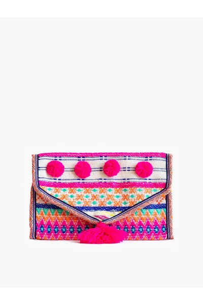 Jen & Co. Katleya Patterned Jewelry Case In Multi