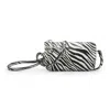 Jen & Co. Kendall Safari Collection Wristlet Crossbody In Tiger White In Multi