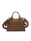 Jen & Co. Women's Alana Whipstitch Purse In Brown In Brown