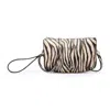 Jen & Co. Women's Animal Print Versatile Crossbody Bag In Tiger Yellow In Multi