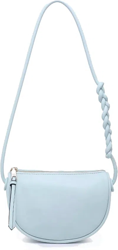 Jen & Co. Women's Annaka Vegan Shoulder Bag In Pale Mint In Blue