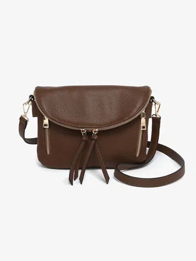 Jen & Co. Women's Aubree Crossbody Bag In Brown