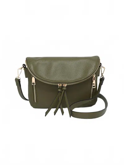 Jen & Co. Women's Aubree Crossbody Bag In Olive In Green