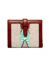 Jen & Co. Women's Bessie Wallet In Tribal Taupe/mint