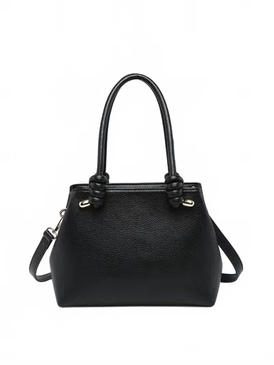 Jen & Co. Women's Blair Classic Satchel Bag In Black