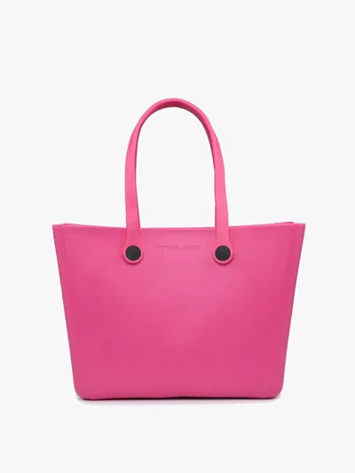 Jen & Co. Women's Carrie Versa Tote With Straps In Hot Pink