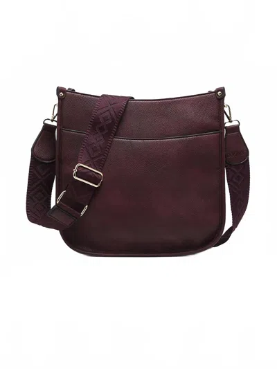 Jen & Co. Women's Chloe Crossbody Bag In Cherry Lacquer In Multi