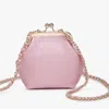 Jen & Co. Women's Cleo Coin Pouch Crossbody Clutch In Cupid Pink In Multi