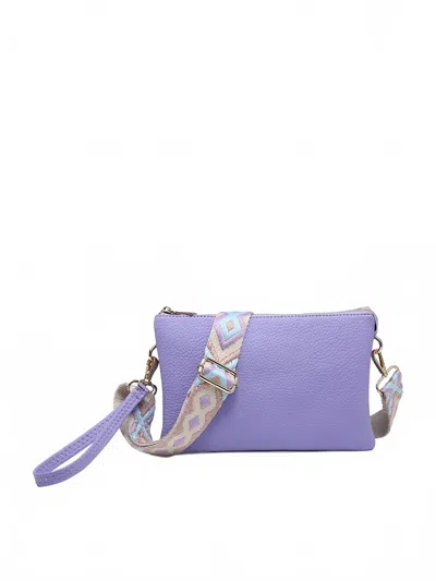 Jen & Co. Women's Izzy Crossbody Bag In Petunia In Blue