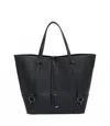 Jen & Co. Women's Kya Structured Tote Bag In Black