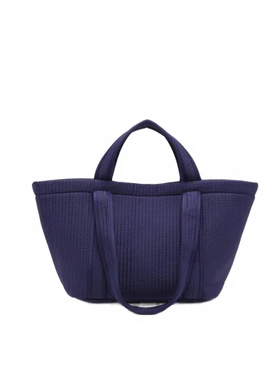Jen & Co. Women's Marilyn Corduroy Tote In Navy In Blue