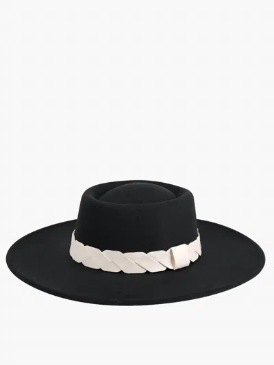 Jen & Co. Women's Ramsey Wide Trim Fedora In Black