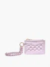 Jen & Co. Women's Rhodes Quilted Wallet In Metallic Cupid In Multi