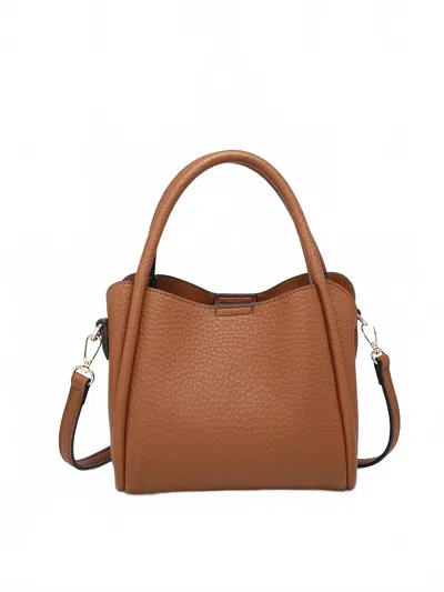 Jen & Co. Women's Ruby Satchel Bag In Brown
