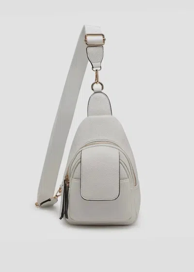 Jen & Co. Women's Sophia Sling Bag In Ivory