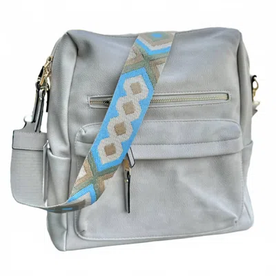 Jen & Co. Women's The Amelia Convertible Backpack In Off White