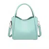 Jen & Co. Women's The Ruby Satchel Bag In Seafoam In Green