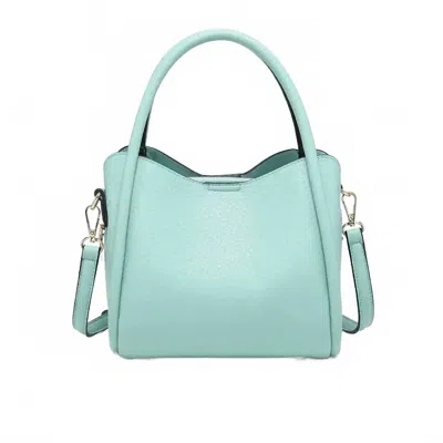 Jen & Co. Women's The Ruby Satchel Bag In Seafoam In Green