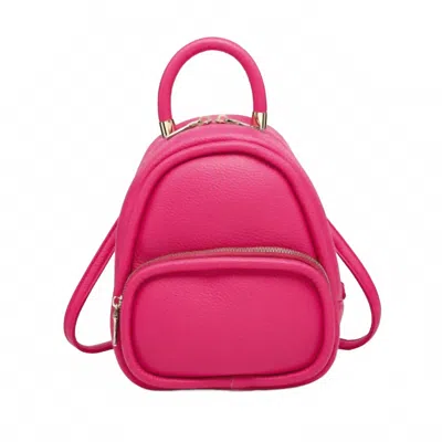Jen & Co. Women's Valencia Small Backpack In Fucshia In Multi