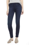 Jen7 By 7 For All Mankind By 7 For All Mankind Comfort Skinny Denim Leggings In Classic Blue/black