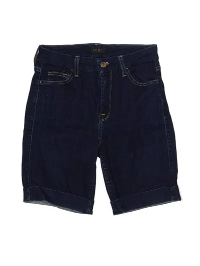 Pre-owned Jen7 By 7 For All Mankind Denim Shorts In Blue