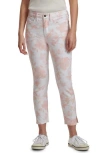 Jen7 By 7 For All Mankind Floral High Waist Crop Skinny Jeans
