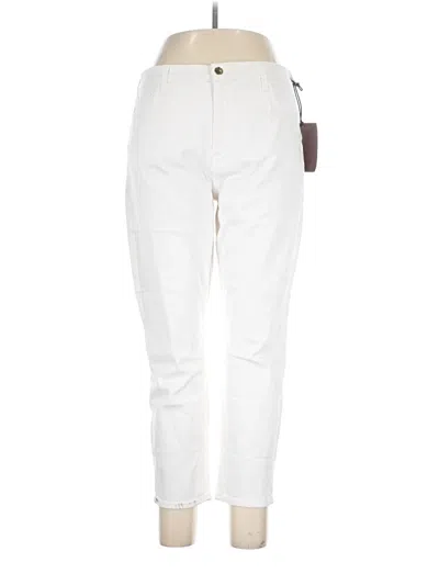 Pre-owned Jen7 By 7 For All Mankind Jeans In Ivory