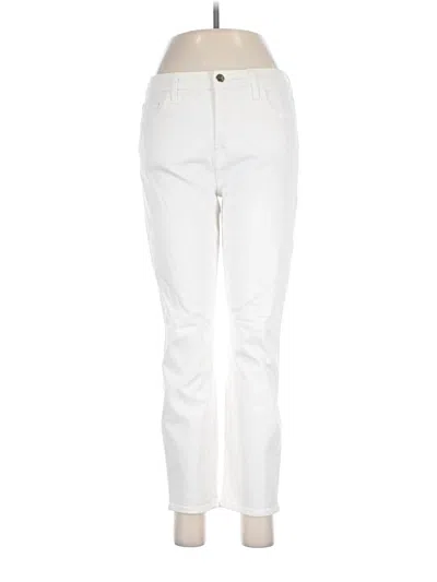 Pre-owned Jen7 By 7 For All Mankind Jeans In Ivory