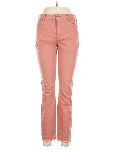 Pre-owned Jen7 By 7 For All Mankind Jeans In Pink