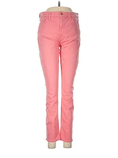 Pre-owned Jen7 By 7 For All Mankind Jeans In Pink