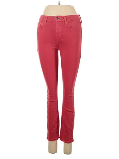 Pre-owned Jen7 By 7 For All Mankind Jeans In Red