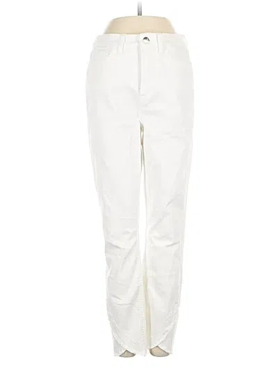 Pre-owned Jen7 By 7 For All Mankind Jeans In White