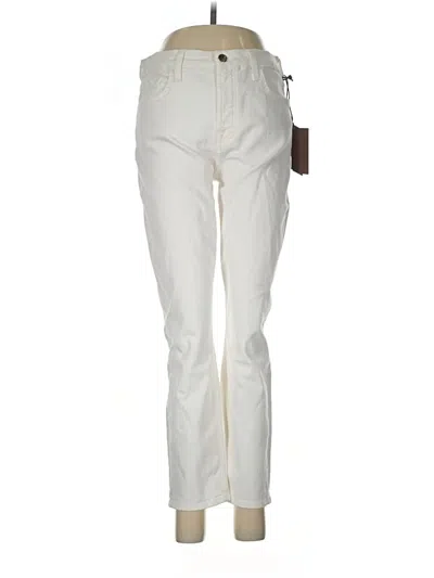 Pre-owned Jen7 By 7 For All Mankind Jeans In White