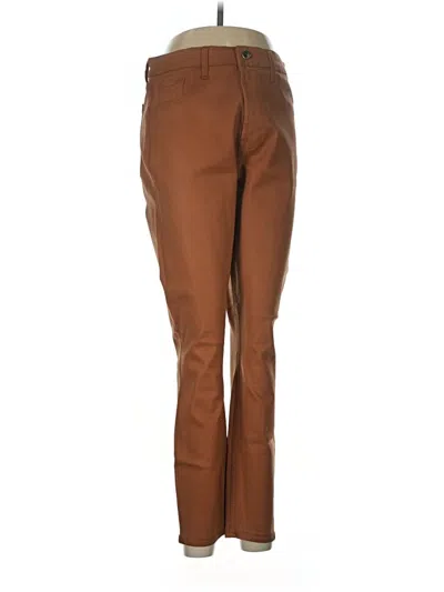 Pre-owned Jen7 By 7 For All Mankind Jeggings In Brown