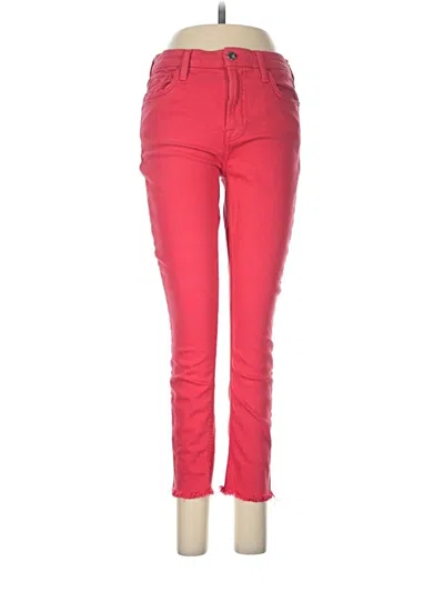 Pre-owned Jen7 By 7 For All Mankind Jeggings In Red