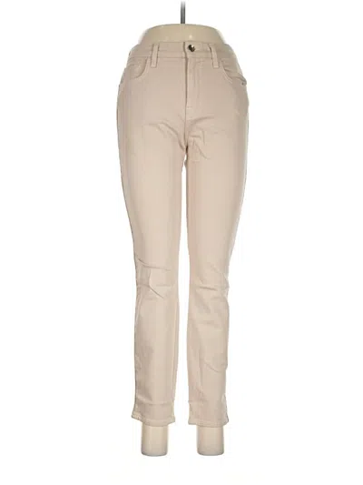 Pre-owned Jen7 By 7 For All Mankind Khaki Pant In Tan