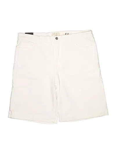 Pre-owned Jen7 By 7 For All Mankind Khaki Shorts In Ivory