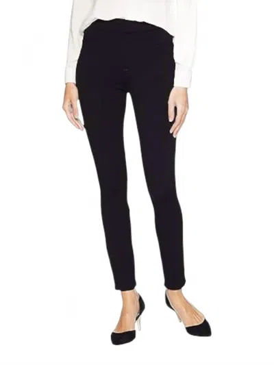 Jen7 By 7 For All Mankind Women's Comfort Skinny Pull On Jeans In Black