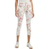 Jen7 By 7 For All Mankind Womens Floral Print Denim Cropped Jeans