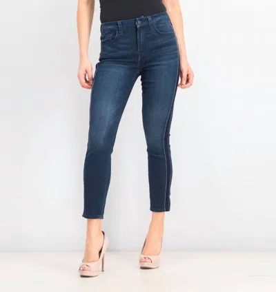 Jen7 Skinny Jeans In Medium Wash In Blue