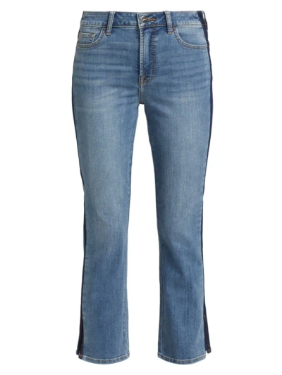 Jen7 Women's Mid-rise Straight-leg Ankle Jeans In Gia