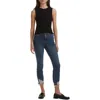 Jen7 Womens Pocket Denim Ankle Pants In Blue